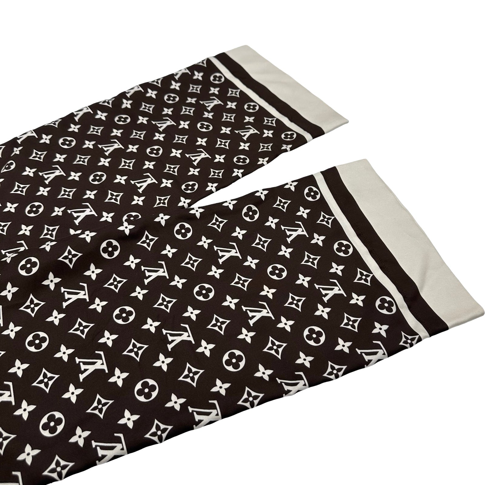 ルイ・ヴィトン LOUIS VUITTON モノグラム総柄シルクパンツ FNPX80