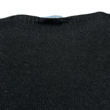 プラダ PRADA クルーネック カシミヤ ライト ニットセーター 124983 ブラック カシミヤ メンズ セーター