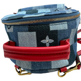 ルイ・ヴィトン LOUIS VUITTON パームスプリングス バックパック MINI M45043 ブルー デニム レディース リュック・デイパック