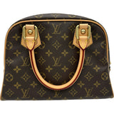 ルイ・ヴィトン LOUIS VUITTON マンハッタンPM M40026 ブラウン モノグラムキャンバス レディース ハンドバッグ