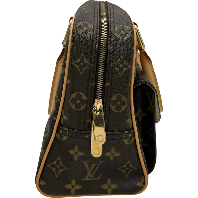 ルイ・ヴィトン LOUIS VUITTON マンハッタンPM M40026 ブラウン