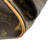 ルイ・ヴィトン LOUIS VUITTON マンハッタンPM M40026 ブラウン モノグラムキャンバス レディース ハンドバッグ