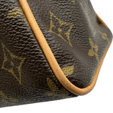 ルイ・ヴィトン LOUIS VUITTON マンハッタンPM M40026 ブラウン モノグラムキャンバス レディース ハンドバッグ