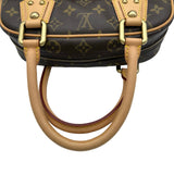 ルイ・ヴィトン LOUIS VUITTON マンハッタンPM M40026 ブラウン モノグラムキャンバス レディース ハンドバッグ