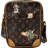 ルイ・ヴィトン LOUIS VUITTON パナムセット M44399 ダークブラウン キャットグラム レディース ショルダーバッグ