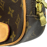 ルイ・ヴィトン LOUIS VUITTON ポシェット・ガンジュ M51870 ブラウン モノグラム メンズ ボディバッグ