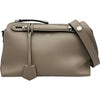 フェンディ FENDI バイザウェイ ミディアム 8BL124 グレー シルバー金具 レザー レディース ショルダーバッグ