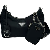 プラダ PRADA Re-Edition2005 ショルダーバッグ 1BH204 ブラック ナイロン レディース ショルダーバッグ