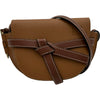 ロエベ LOEWE ゲートミニ ブラウン レザー レディース ショルダーバッグ