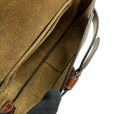 ロエベ LOEWE ゲートミニ ブラウン レザー レディース ショルダーバッグ