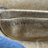 ロエベ LOEWE ゲートミニ ブラウン レザー レディース ショルダーバッグ