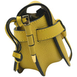 ロエベ LOEWE ゲートミニ イエロー レザー レディース ショルダーバッグ