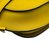 ロエベ LOEWE ゲートミニ イエロー レザー レディース ショルダーバッグ