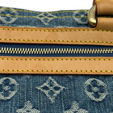ルイ・ヴィトン LOUIS VUITTON フラットショッパー M95018 ブルー デニム レディース トートバッグ