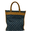 ルイ・ヴィトン LOUIS VUITTON フラットショッパー M95018 ブルー デニム レディース トートバッグ