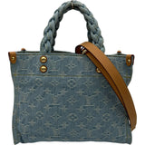 ルイ・ヴィトン LOUIS VUITTON レットゴー バイザプール M24897 ライトブルー モノグラム・デニム レディース ショルダーバッグ