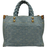 ルイ・ヴィトン LOUIS VUITTON レットゴー バイザプール M24897 ライトブルー デニム レディース ショルダーバッグ