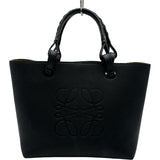 ロエベ LOEWE アナグラムトートスモール A717S72X03 ブラック カーフ レディース トートバッグ