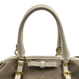 プラダ PRADA ロゴジャガード 2WAYバッグ BN1841 ベージュ キャンバス/レザー レディース ショルダーバッグ