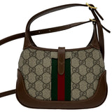 グッチ GUCCI ジャッキー 1961 ショルダーバッグ 637092 ブラウン ゴールド金具 GGスプリームキャンバス レディース ショルダーバッグ