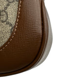 グッチ GUCCI ジャッキー 1961 ショルダーバッグ 637092 ブラウン ゴールド金具 GGスプリームキャンバス レディース ショルダーバッグ