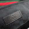 グッチ GUCCI シェリーライン ショルダーバッグ 189751 ブラック シルバー金具 GGキャンバス メンズ ショルダーバッグ