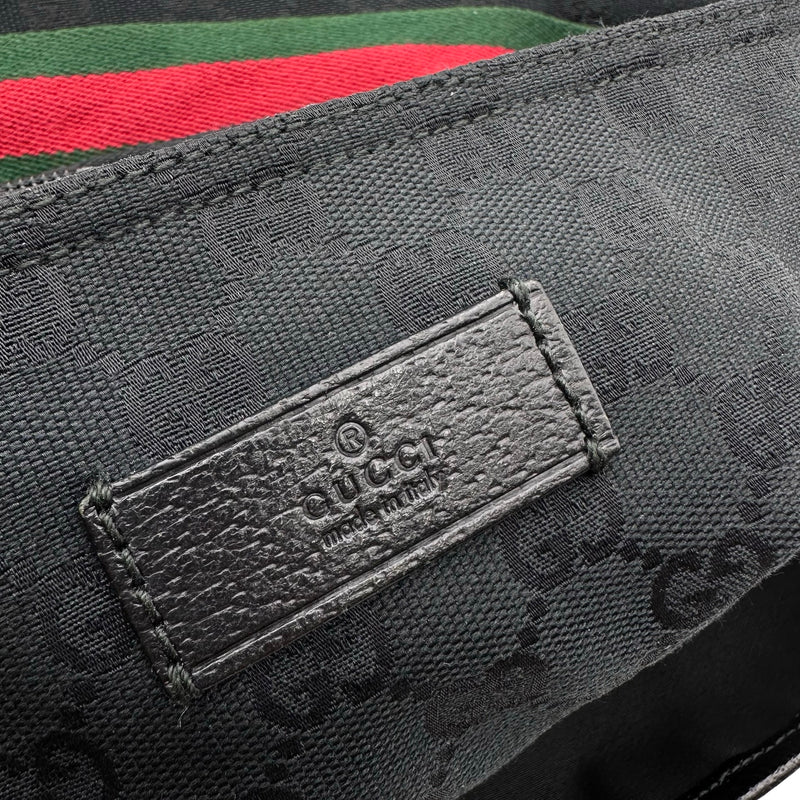 GUCCIショルダーバッグ　GGパターン/ブラック189751 グッチ GUCCI シェリーライン ショルダーバッグ 189751 ブラック