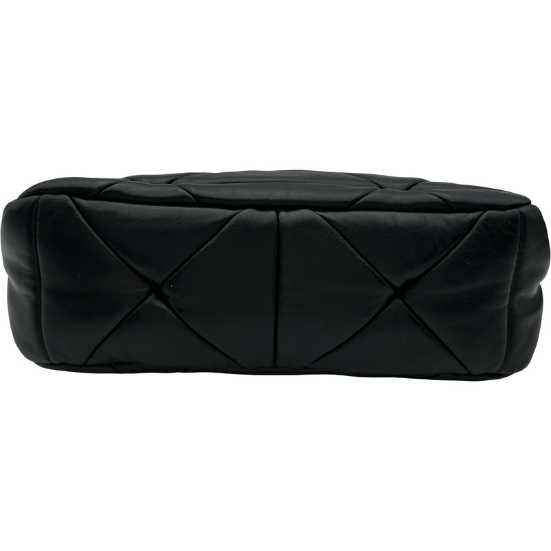 プラダ PRADA ショルダーバッグ 1BC157 ブラック ゴールド金具 レザー