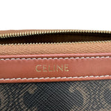 セリーヌ CELINE スモール コスメティックポーチ 4M1622CZ タン トリオンフキャンバス/カーフ レディース ポーチ