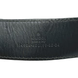 グッチ GUCCI インターロッキング ベルト 114984 ブラック グッチシマ メンズ ベルト