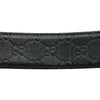グッチ GUCCI インターロッキング ベルト 114984 ブラック グッチシマ メンズ ベルト