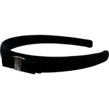 サルヴァトーレ・フェラガモ Salvatore Ferragamo ヴァラリボン カチューシャ ブラック コットン/プラスチック レディース その他ファッション雑貨