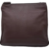 プラダ PRADA VITELLO CITY ショルダーバッグ 2VH019 ブラウン シルバー金具 レザー メンズ ショルダーバッグ