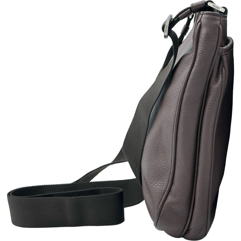 プラダ VITTELO CITY ショルダーバッグ レザー 2VH019 ブラック ユニセックス PRADA  中古 楽天市場】【中古】 プラダ PRADA ブラック/シルバー金具 2VH019