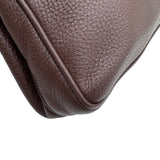 プラダ PRADA VITELLO CITY ショルダーバッグ 2VH019 ブラウン シルバー金具 レザー メンズ ショルダーバッグ