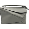 ロエベ LOEWE パズルバッグ ラージ B510140X18 グレー シルバー金具 レザー レディース ハンドバッグ