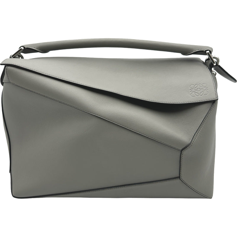 ロエベ LOEWE パズルバッグ ラージ B510140X18 グレー シルバー金具