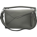 ロエベ LOEWE パズルバッグ ラージ B510140X18 グレー シルバー金具 レザー レディース ハンドバッグ
