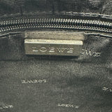 ロエベ LOEWE アナグラムショルダーバッグ ブラック レザー レディース ショルダーバッグ