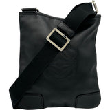 ロエベ LOEWE アナグラムショルダーバッグ ブラック レザー レディース ショルダーバッグ