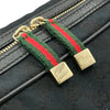 グッチ GUCCI プリンシーミニボストン 161720 ブラック GGキャンバス レディース ボストンバッグ