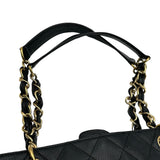 シャネル CHANEL PSTチェーントートバッグ　 A50994 11番台 ブラック ゴールド金具 キャビアスキン レディース ハンドバッグ