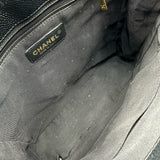 シャネル CHANEL PSTチェーントートバッグ　 A50994 11番台 ブラック ゴールド金具 キャビアスキン レディース ハンドバッグ