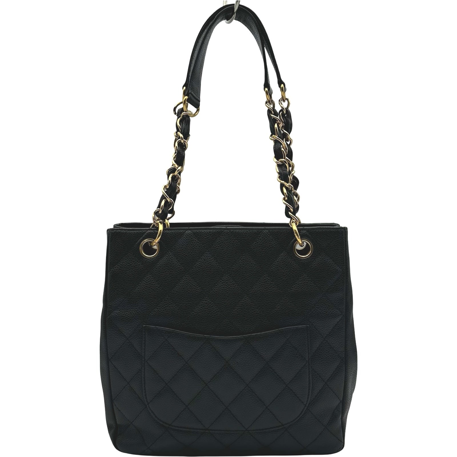 シャネル CHANEL PSTチェーントートバッグ A50994 11番台 ブラック 