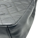 シャネル CHANEL PSTチェーントートバッグ　 A50994 11番台 ブラック ゴールド金具 キャビアスキン レディース ハンドバッグ