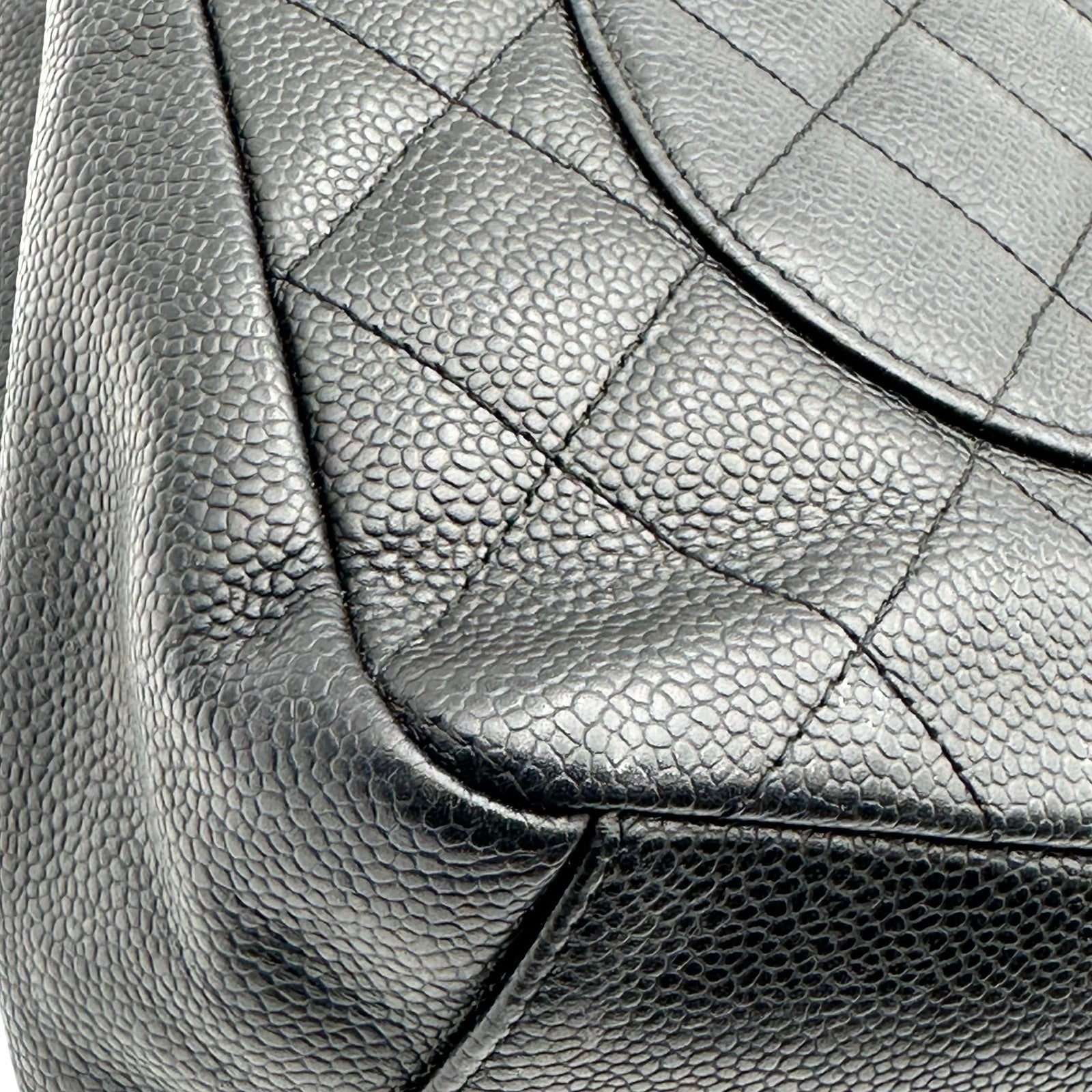 シャネル CHANEL PSTチェーントートバッグ A50994 11番台 ブラック