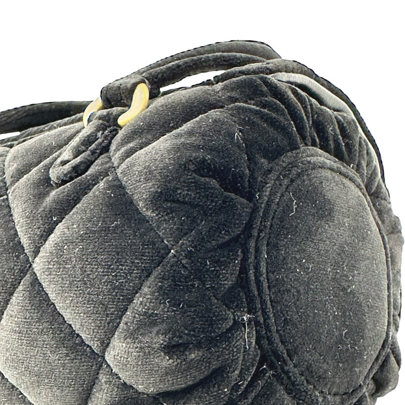 シャネル CHANEL 2WAY チェーンショルダー ブラック ゴールド金具