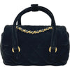 シャネル CHANEL 2WAY チェーンショルダー ブラック ゴールド金具 ベルベット レディース ショルダーバッグ