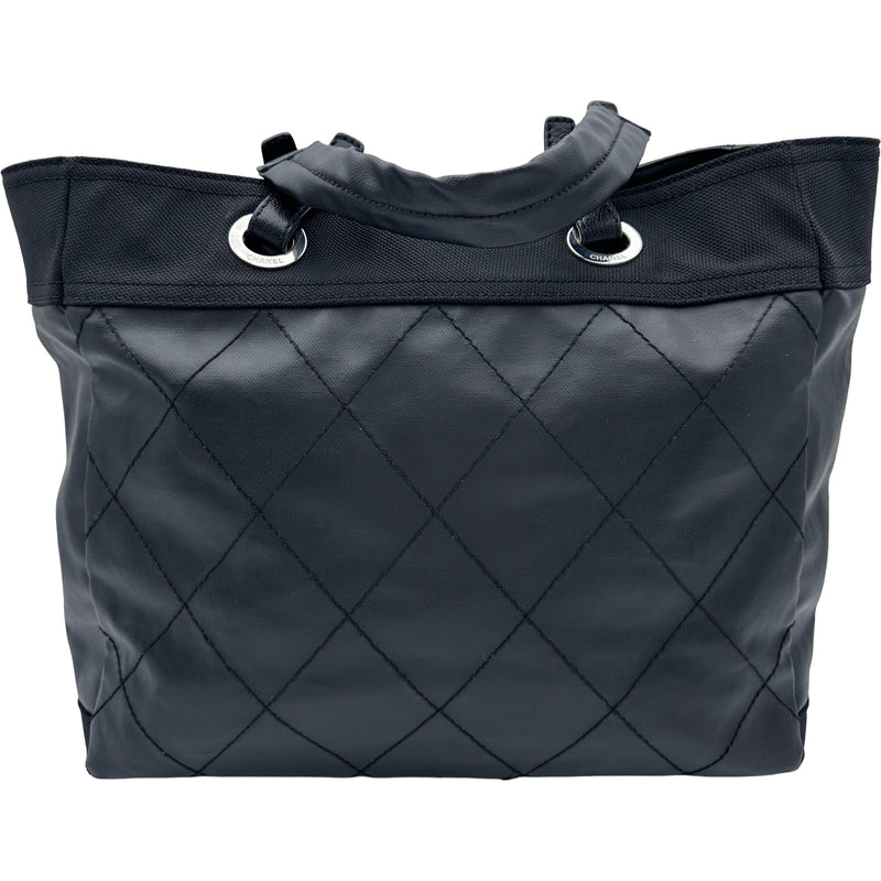 シャネル CHANEL パリビアリッツトート MM A34209 11番台 ブラック