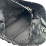 シャネル CHANEL パリビアリッツトート MM A34209 11番台 ブラック シルバー金具 コーティングキャンバス レディース トートバッグ